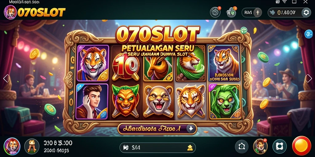 Gameplay seru 070SLOT dengan tema petualangan yang menarik.