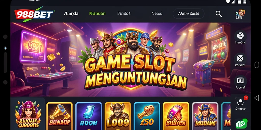Menampilkan gameplay menarik dari slot 988BET dengan visual yang memukau.