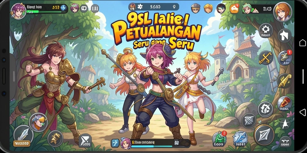 Gameplay menarik dengan karakter Anime terfavorit.