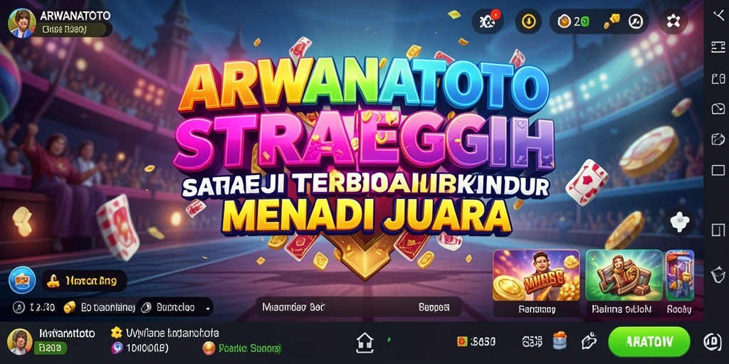 Gameplay ARWANATOTO yang mengasyikkan dan penuh strategi.