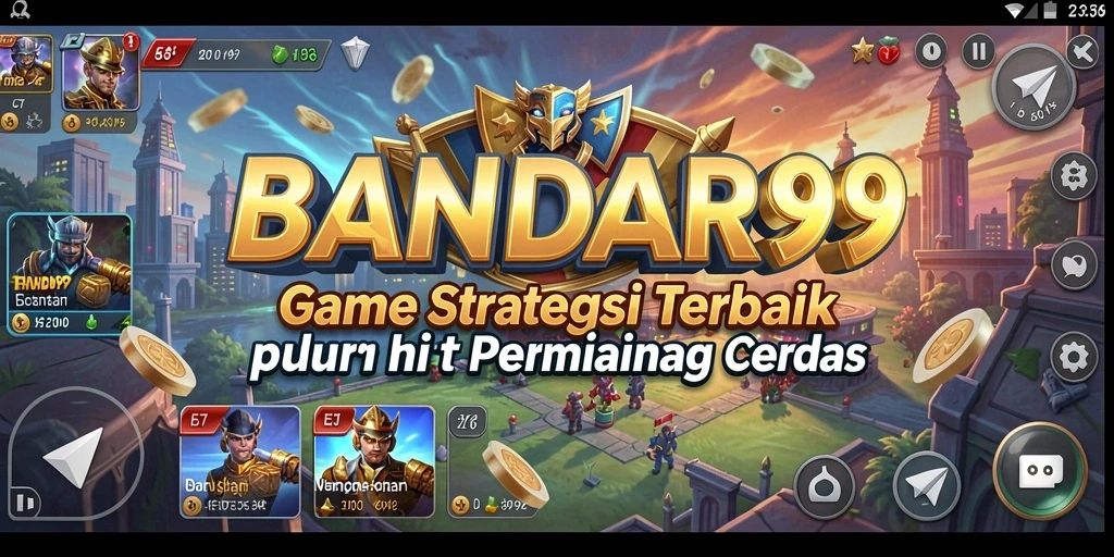 Tampilan gameplay menegangkan dalam BANDAR99 yang penuh strategi.