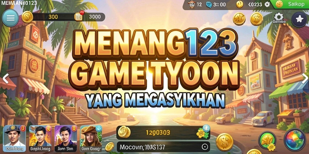 Gameplay menarik MENANG123 menampilkan strategi bisnis yang mendebarkan.