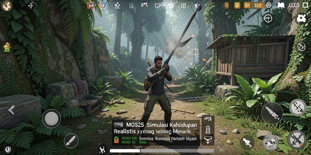 Screenshot yang menampilkan gameplay MG525 yang menarik dan interaktif.