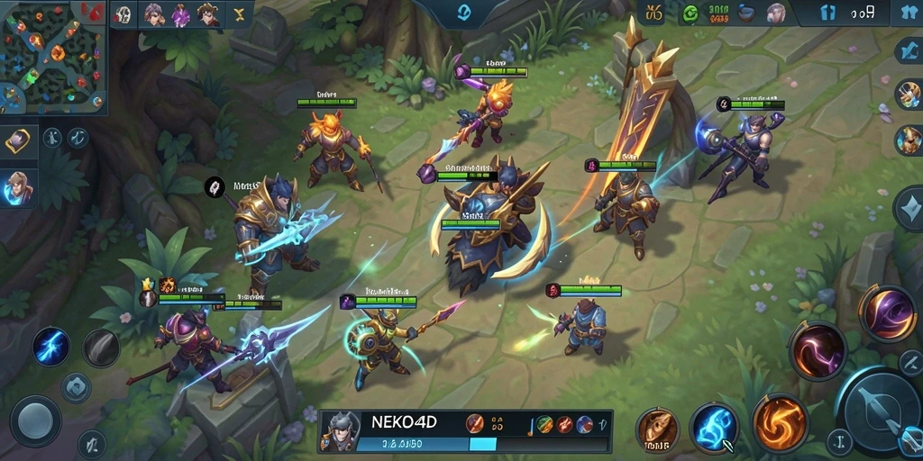 Tampilan seru pertarungan di <strong>NEKO4D</strong>, aksi dan strategi yang mendebarkan.