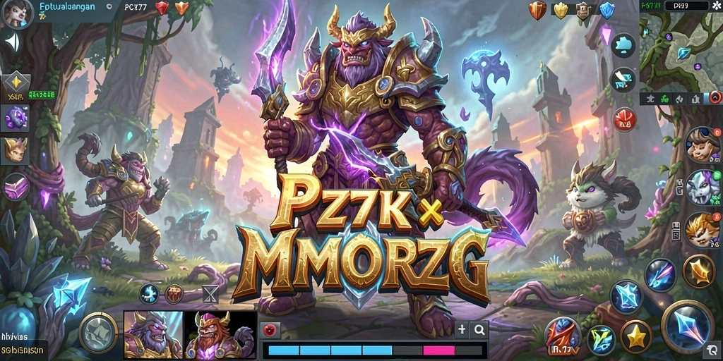 Tampilan gameplay PCX777 dalam dunia MMORPG yang mendebarkan.