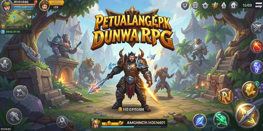 Tampilan gameplay <strong>POA88</strong> menunjukkan pertempuran epik dan visual menakjubkan.