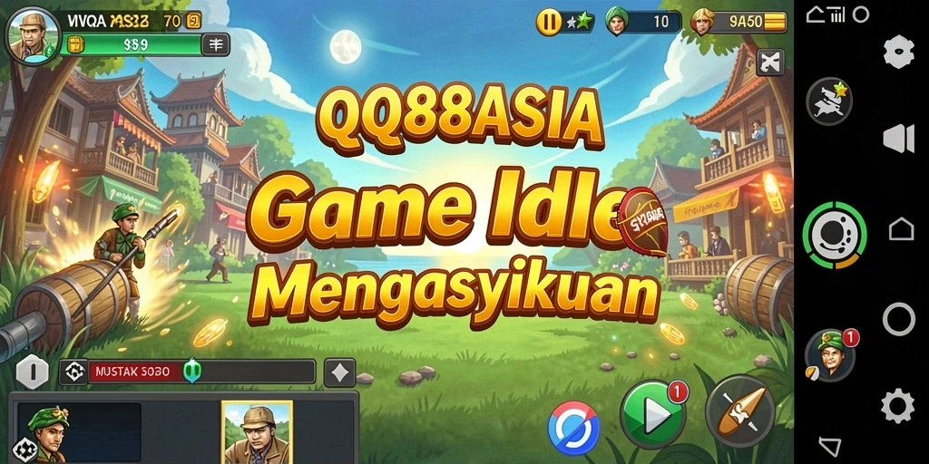 Gameplay QQ88ASIA yang menantang dan menyenangkan di layar.