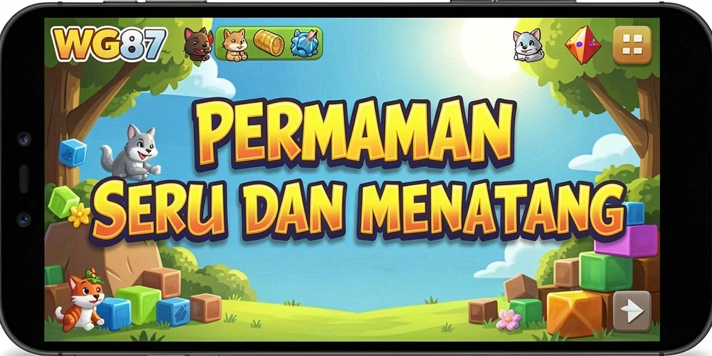 Gameplay menantang yang penuh teka-teki seru di WG87.