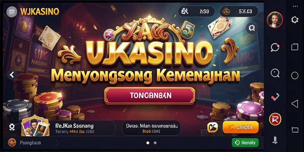 Screenshot gameplay WJKASINO yang memperlihatkan suasana Horror yang mendalam.